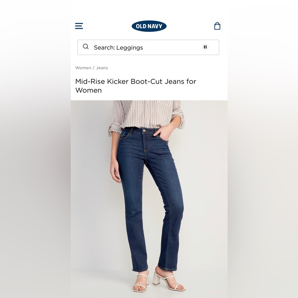 Old Navy Midrise Bootcut jeans